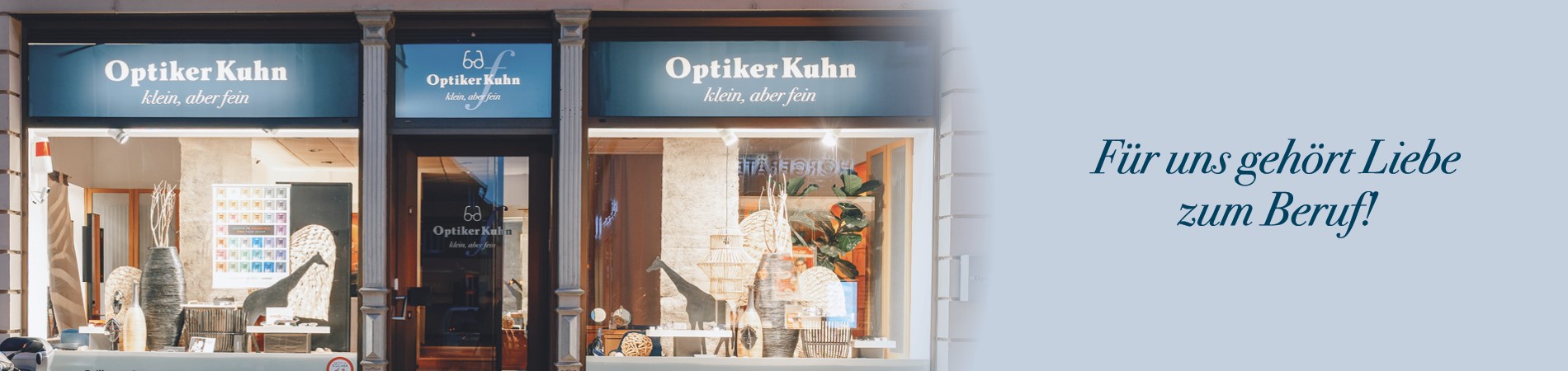 Optiker Kuhn Ladengeschäft